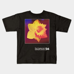 The Cranberries / Minimalist Graphic Design Fan Art Kids T-Shirt